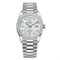 Rolex Day Date Ladies White mother-of-pearl set with diamonds 128349RBR 10602 - фото 15202
