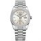 Rolex Day-Date 36 White gold Bezel set with diamond President Bracelet 128349rbr-0013 12549 - фото 15210