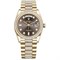 Rolex Day-Date 36 Yellow gold Bezel set with diamond President Bracelet 128348rbr-0007 13032 - фото 15216