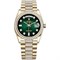 Rolex Day-Date 36 Yellow gold Bezel set with diamond President Bracelet 128348rbr-0036 12960 - фото 15222