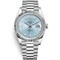 Rolex Day-Date 40 mm Platinum Fluted bezel President bracelet 228236-0006 10385 - фото 15254