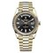 Rolex Day-Date 40 mm yellow gold 228238 Black set with diamonds 11717 - фото 15257