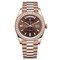 Rolex Day-Date II Chocolate set with diamonds 228345RBR 10462 - фото 15325